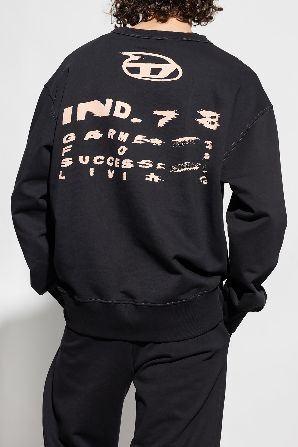 【関税&送料込】Diesel S-Macs Cotton Sweatshirt SchaferandweinerShops KR - G5' pocket sweatshirt Diesel